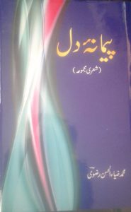 پیمانۂ دل ۔۔۔ محمد ضیاء الحسن رضویؔ